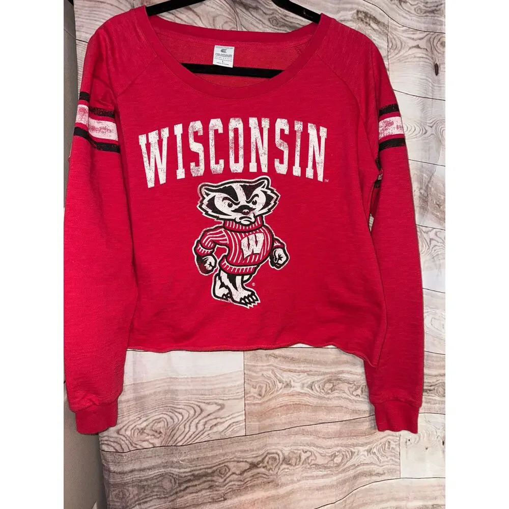 Wisconsin Red Women's Top